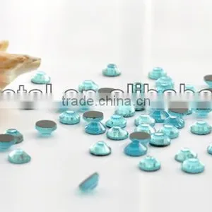 Crystal Shiny Hot Fix Rhinestones in Aquamarine thumbnail-4