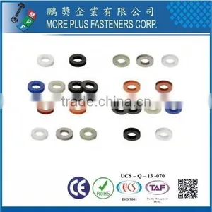 Taiwan Stainless Steel PC N66 Natural Black Nylon Plastic Washer Clear Plastic Washers Large Plastic Washers thumbnail-6