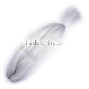 2016 Best Selling Hair Extension Type and Synthetic Hair Material Grey Ombre Jumbo Braid Braiding Hair thumbnail-2