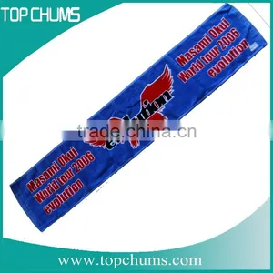 Printed Solid Softtextile Cotton Microfiber Sports Gym Towel With Pocket thumbnail-6