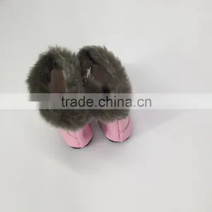 American Girl Doll Shoes Boots With Pink High Quality thumbnail-2