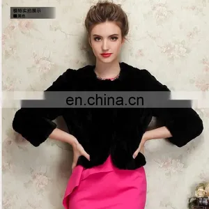 2015 Women Winter Jacket Womens Fur Coats Faux Fur Coat thumbnail-4