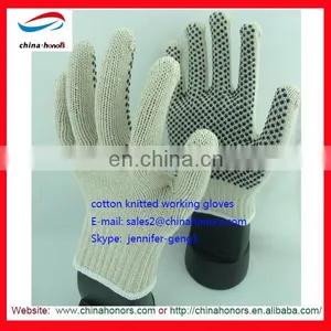 Western Safety Gloves Safety Working Gloves/string Knit Work Gloves thumbnail-6