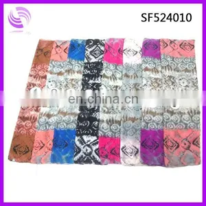 2014 New Style Fashion Chiffon Scarves Stole Shawl Printing Scarf thumbnail-1