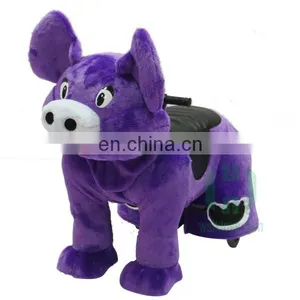 New Arrival!!!HI CE Pig Electric Ride on Animal for Adult Size,electric Ride on Toy Made in China thumbnail-5
