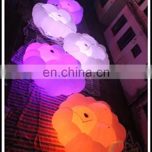 Wholesale Inflatbale White Clouds With LED Light Party Event Decoration On Sales thumbnail-2