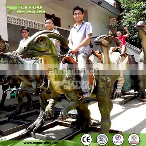 High Quality Mechanical Animatronic Stand Dinosaur Rides thumbnail-6