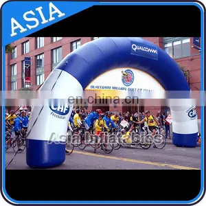 Start Finish Line Entrance Inflatable Arch , Inflatable Arch For Bicycle Competition thumbnail-1