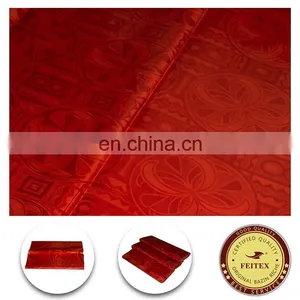 In Stock Bazin Riche Brocade African Clothing Materials 5 Yards/bag Fabric 100% Cotton Hand Made Guinea Brocade thumbnail-1