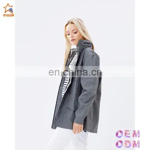 Wind Breaker Four Pocket Winter Leather Jacket Women thumbnail-6