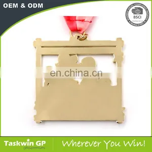 Custom Square Taekwondo World Cup Sports Metal Medal thumbnail-6