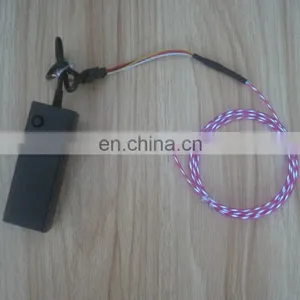 2016 Hot Sale Flexible Atmosphere Light Electroluminescent Neon Glowing EL Chasing Wire thumbnail-1