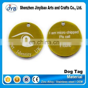 Coin Nameplate, Pet id Dog Tag for Dog thumbnail-1