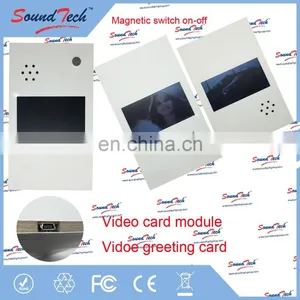 Brand Manufacturer Paper Craft Video Greeting Card Module thumbnail-1