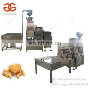 New Design Peanut Grinding Machine Sesame Paste Grinder Tahini Colloid Making Groundnut Butter Production Line thumbnail-5