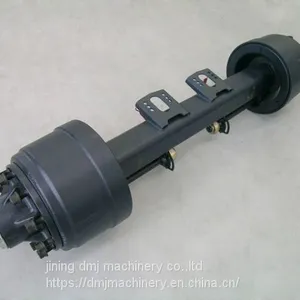 American Type Drum Semi Trailer Bogie Axle Manufacturer thumbnail-2