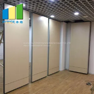 OEM ODM Ballroom Operable Sliding Partition Walls Soundproof Folding Door Banquet Hall thumbnail-4