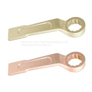 Non Sparking Hand Tools Aluminum Bronze Alloy Offset Slogging Ring Wrench thumbnail-1