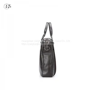 New Men's Casual Leather Men's Bag Business Briefcase thumbnail-2