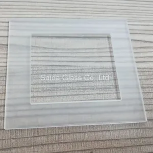 OEM 6mm Tempered Stepped Glass for Led Indoor Lighting 24inch Diameter LED Flat Panel Light thumbnail-3