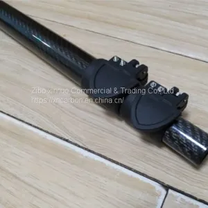 1.5 Meter 59 Inch Length Carbon Fiber Telescopic Poles for Solar Panel Cleaning Pole Car Washing Rod thumbnail-2