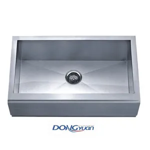 Guangdong Dongyuan Kitchenware R0 Single Bowl Farmhouse Apron Front Kitchen Sink (DY-H-HA307) thumbnail-1