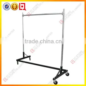 Z Shape Base Clothing Display Rack thumbnail-1