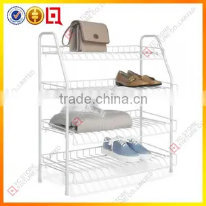 Shoe Wall Display With 4 Shelves thumbnail-1