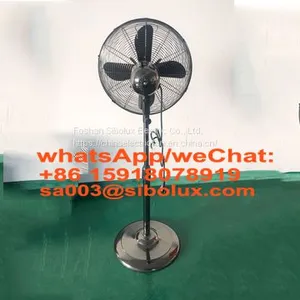 Sibolux 18 Inch Electric Metal Vintage Standing Fan 18inch Retro Stand Fan thumbnail-1