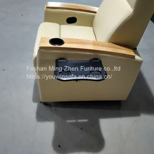 CHINA Public Leather Home Theater Sofa thumbnail-4