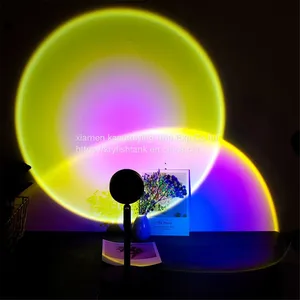 Factory Wholesale Indoor Living Room Bedroom Decoration Light Sunset Projection Lamp thumbnail-4
