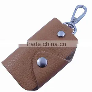 Leather Key Case With Hook thumbnail-1