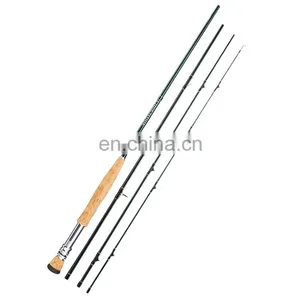 New Portable High Quality Ultra Light Carp Fishing Rod 2.6m Carbon Fiber Rod 4 Section Ultra Light Fly Rod With Rubber Cork Rod thumbnail-1