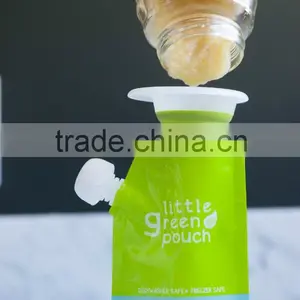 China Made Reusable Plastic Spout Pouch for Baby Food thumbnail-3