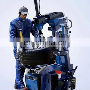 Good Quality Motorcycle Tire Changing Machine With Pneumatic Assist Arm thumbnail-3