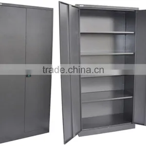 2 Swing Door Office Furniture Metal Workshop Cabinet/Medicine Cabinet thumbnail-1
