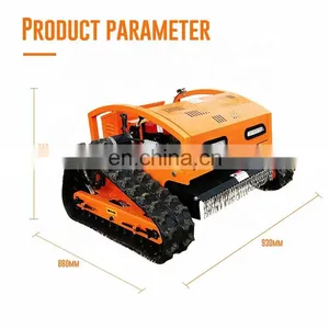 HENGWANG HW750-8A Efficient Mini Smart Lawn Mower for Wasteland Weeding thumbnail-4