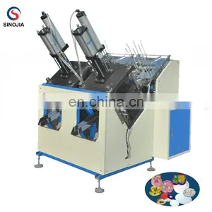 High Quality Automatic Paper Plate Making Machine / Disposable Paper Plate Machine thumbnail-4
