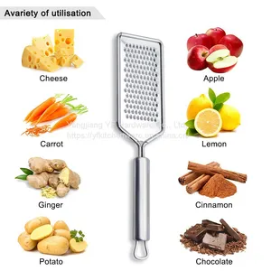 Kitchen Accessories Home and Kitchen Gadgets Handy Cheese Grater Eco-friendly Stainless Steel Potato Ginger Vegetable Zester Grater thumbnail-4