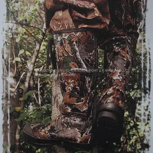 Camo Rubber Boots,Hunting Camo Boots,Safety Rubber Boots.Rubber Rain Boot,Forest Camo Rain Boots,Loggers Boots thumbnail-1