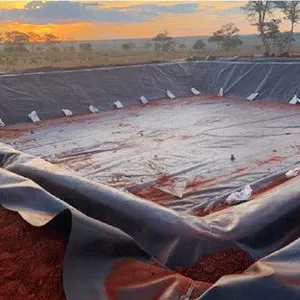 HDPE Geomembrane Liner, 8 Meters Wide, 210 Meters Long, and 1.0mm Thick thumbnail-2