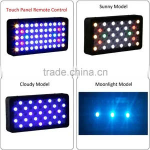 Marine Led Aquarium Light Fixture, 120w Saltwater Coral Reef Led Aquarium Light for 24inch 60cm Reef Tank thumbnail-3