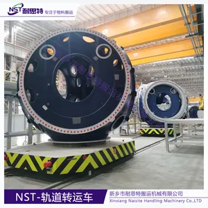 40 Ton Steel Coils Motorized Rail Coil Transfer Car for Heavy Duty Plant Warehouse Material Transportation thumbnail-3