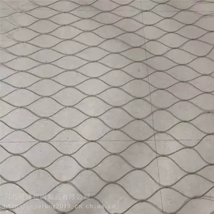 304 Stainless Steel Woven Rope Mesh for Architectural Facades thumbnail-2