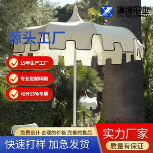 Outdoor Market Resort Parasol Commercial Pagoda Beach Garden Parasol Factory Customized thumbnail-1