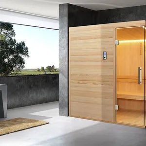 1-2 Person Mixed Outdoor Full Spectrum Infrared Sauna thumbnail-4