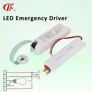 3 Hours Backup Battery LED Spotlight Down Light Emergency Conversion Kit thumbnail-1
