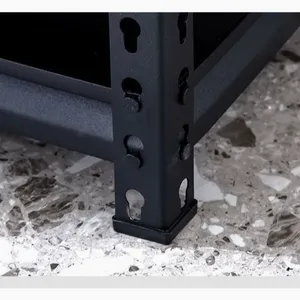 5-Layer Bolt Free Shelf Angle Steel Light Duty Industrial Warehouse Shelf thumbnail-2