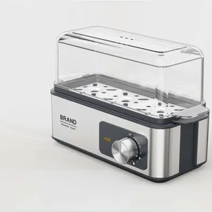 SE-D032 210W Electric Egg Cooker With Timer for Perfectly Boiled 3 Eggs thumbnail-3