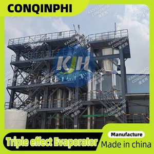 Automatischer plattenförmiger Dreifacheffektverdampfer mit 10-kW-Heizleistung und CIP-Reinigung thumbnail-2